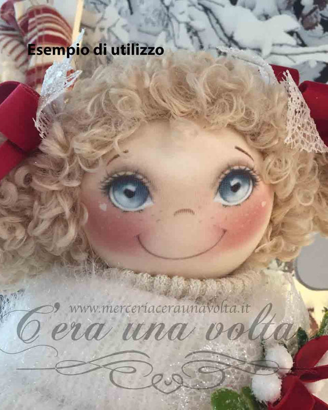 Filato per Capelli bambole Bouclè