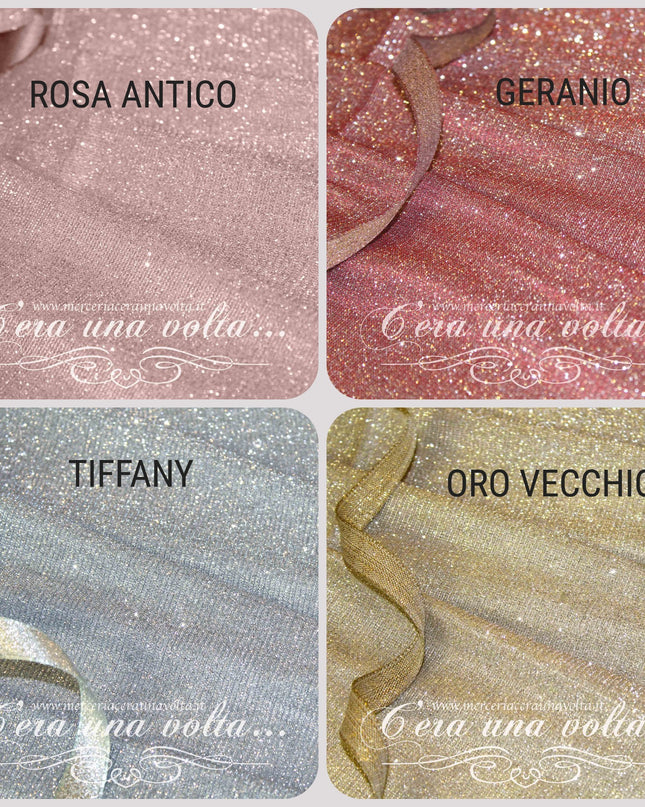 Tessuto Jersey Lurex