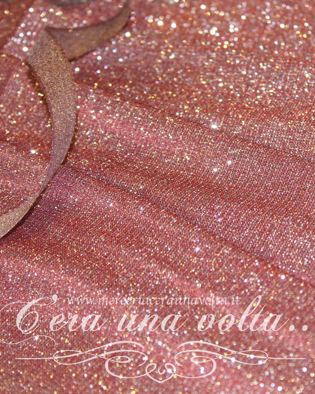 Taglio di Tessuto in Jersey Lurex