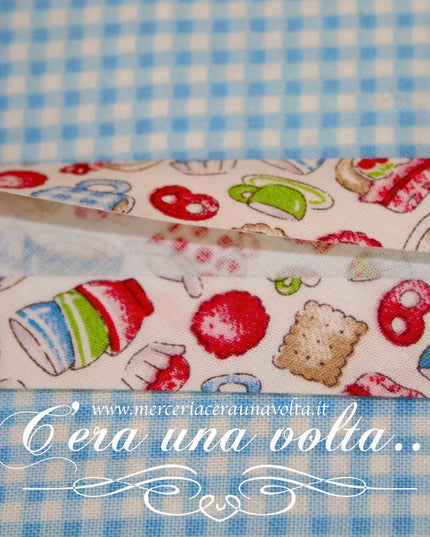 Sbieco di cotone Breakfast