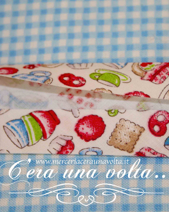 Sbieco di cotone Breakfast