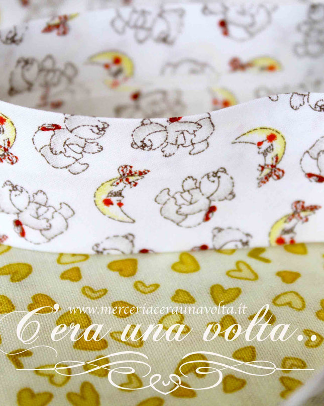 Sbieco di cotone Teddy