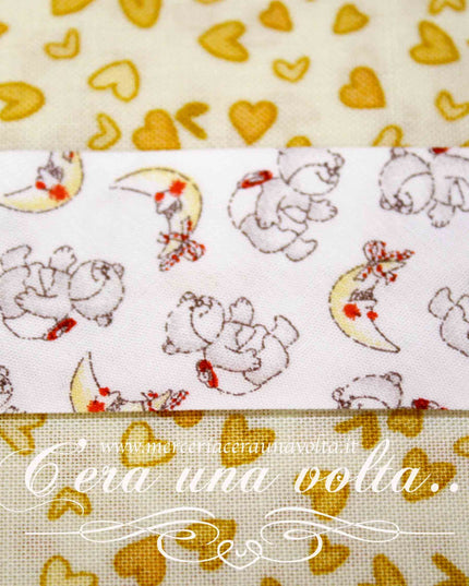Sbieco di cotone Teddy