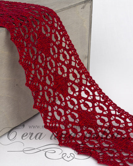 Pizzo alto in cotone