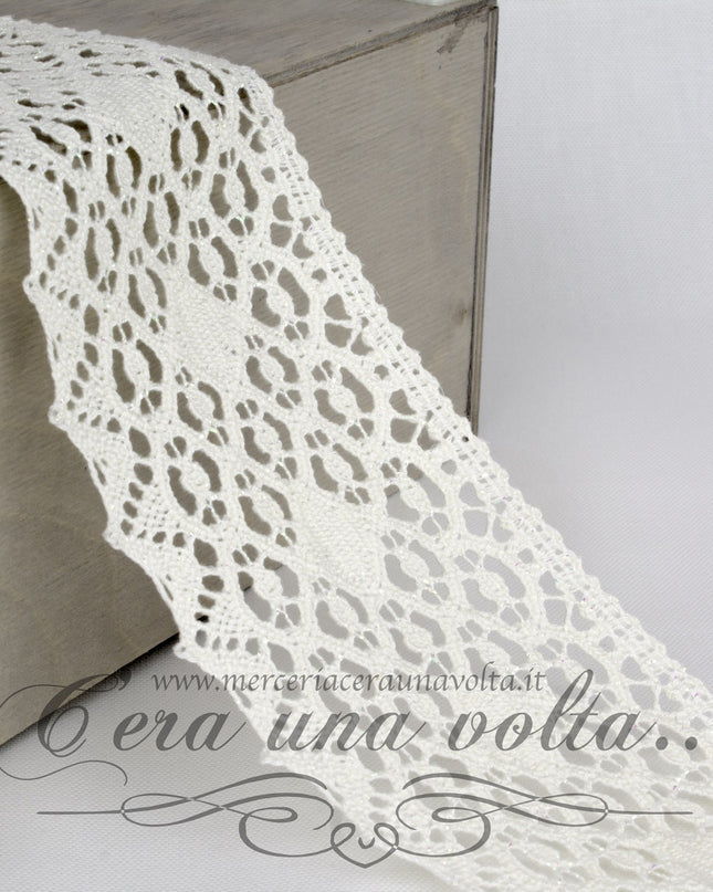 Pizzo alto in cotone