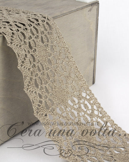 Pizzo alto in cotone