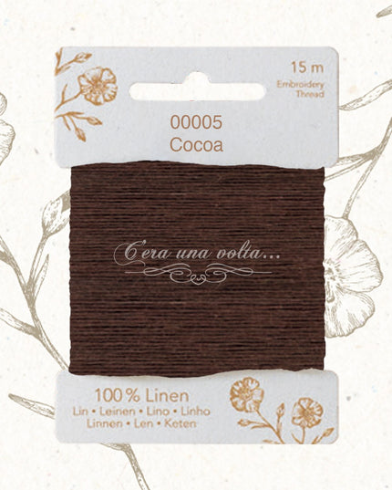Filato da ricamo in Lino