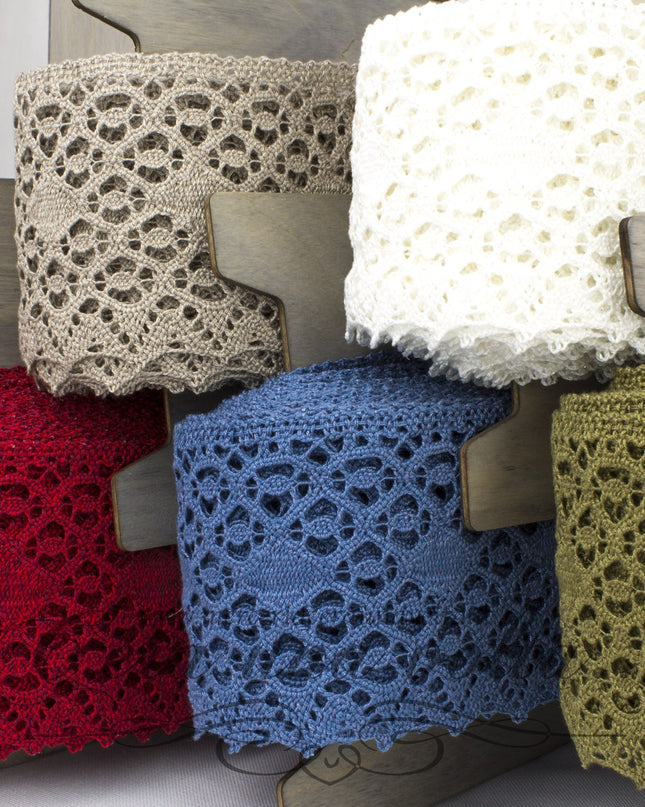 Pizzo alto in cotone