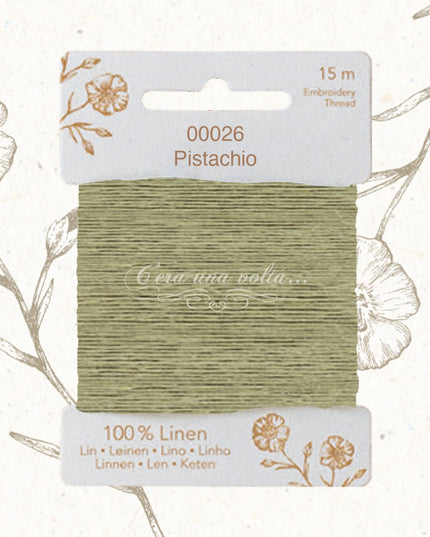 Filato da ricamo in Lino