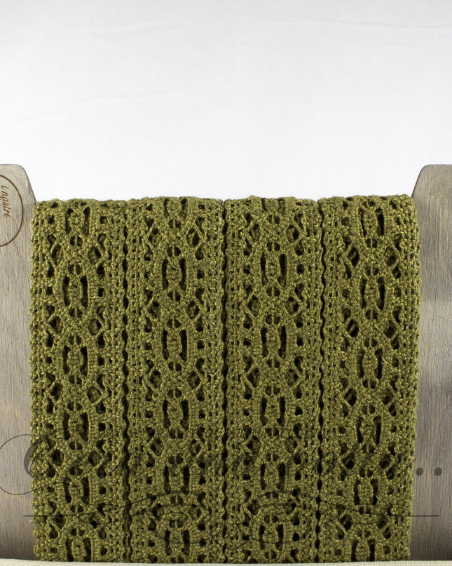 Pizzo tramezzo colorato