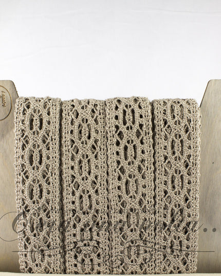 Pizzo tramezzo colorato