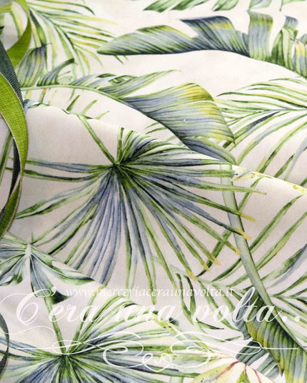 Tessuto Hawaiian Leaves