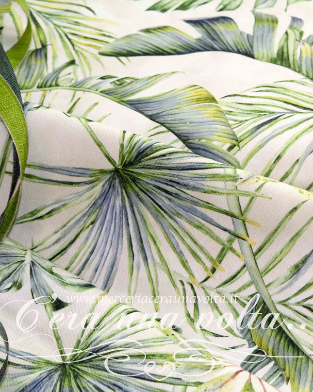 Tessuto Hawaiian Leaves