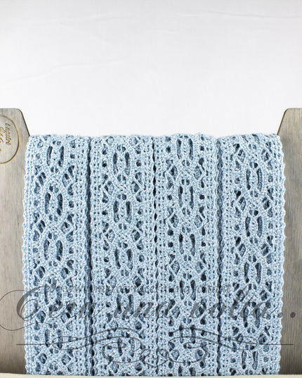 Pizzo tramezzo colorato