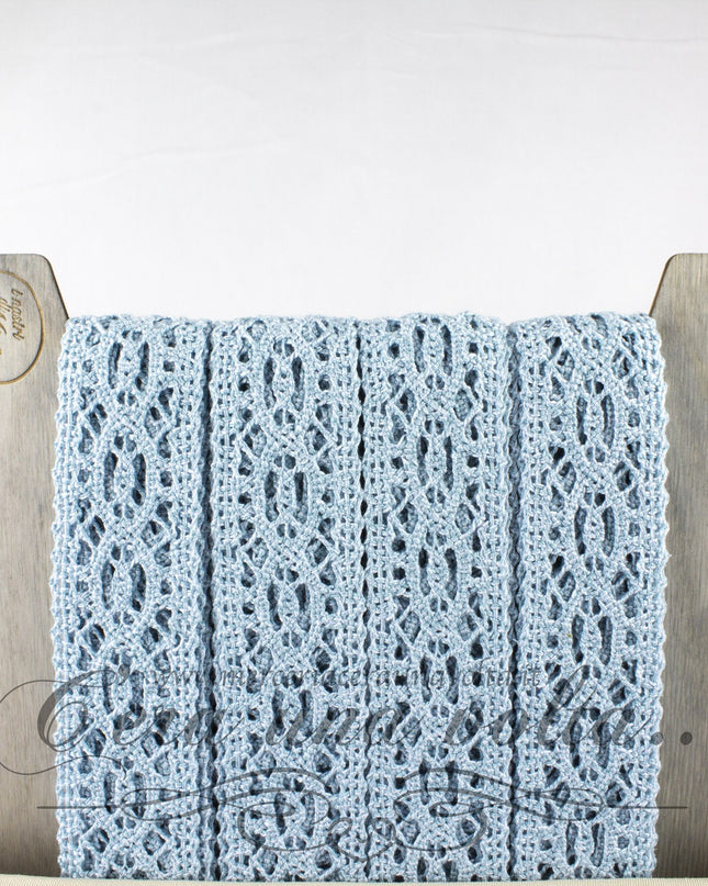 Pizzo tramezzo colorato