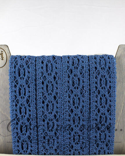 Pizzo tramezzo colorato