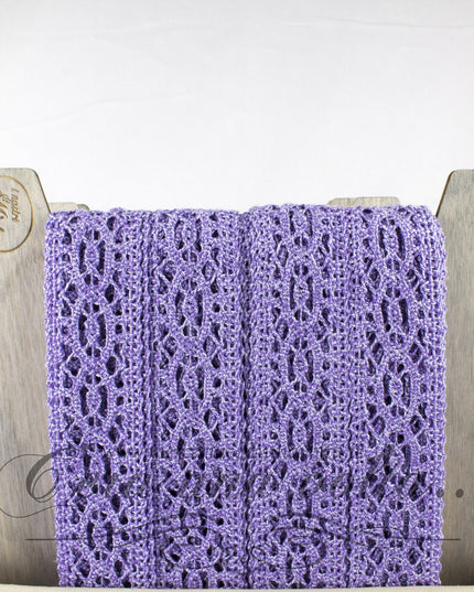 Pizzo tramezzo colorato