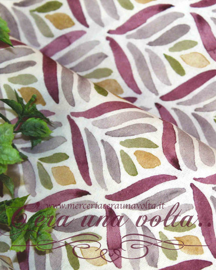 Tessuto Floral Brushstrokes