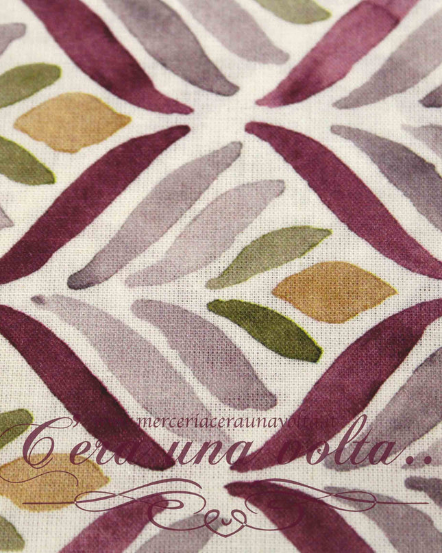 Tessuto Floral Brushstrokes