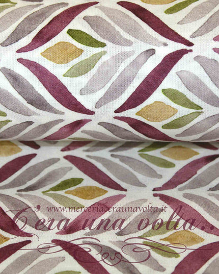 Tessuto Floral Brushstrokes