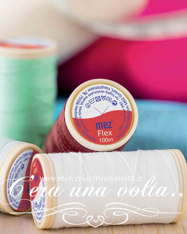 Filo per cucire elasticizzato