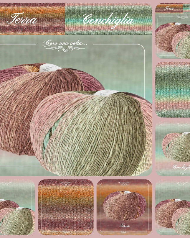 Filato in Lino Multicolor