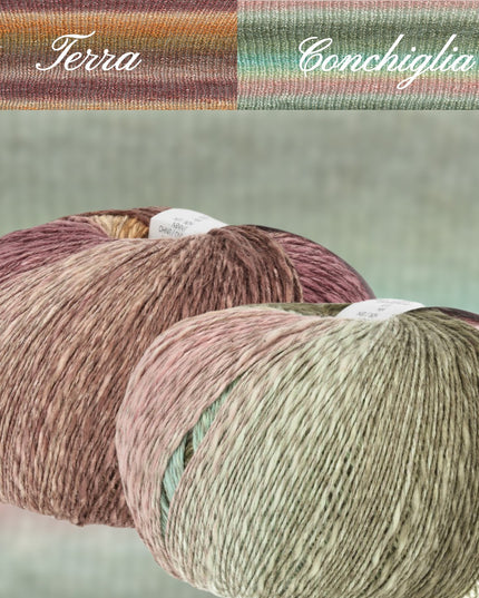 Filato in Lino Multicolor