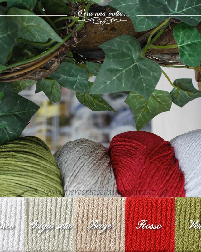 Filato cotone e viscosa