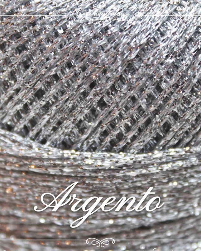 Filato metallico per collane