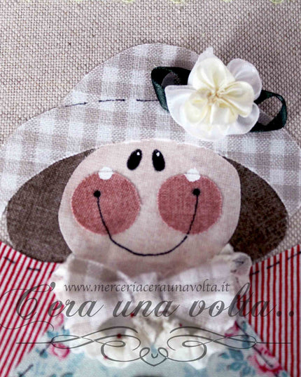 Borsa di cotone fatta a mano