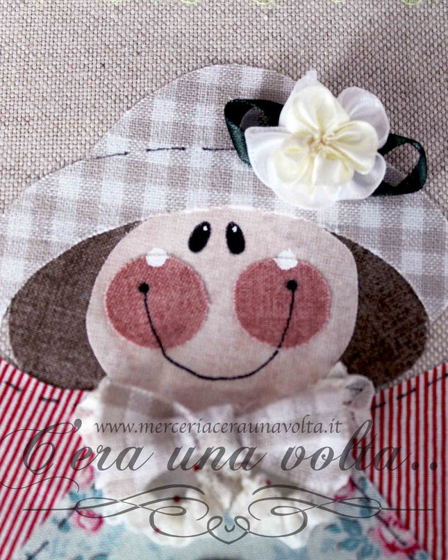 Borsa di cotone fatta a mano