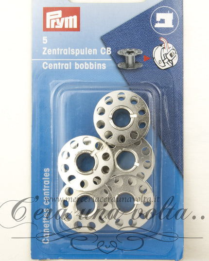 Bobine per macchine da cucire in metallo