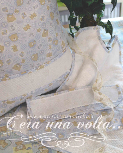 Set asilo 4 pz da ricamare Bear