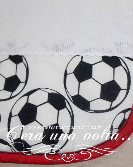 Bavaglino asilo con elastico Soccer