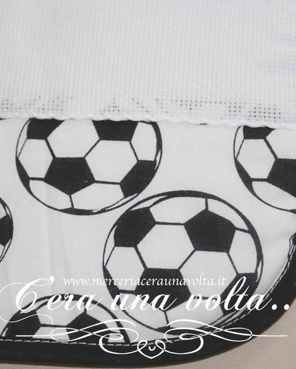 Bavaglino asilo con elastico Soccer