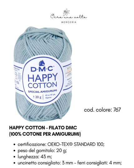 Happy Cotton – Filato DMC (100% cotone per amigurumi)