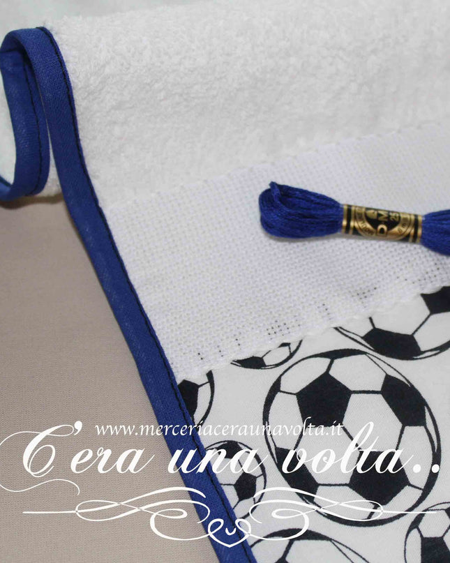 Asciugamano asilo da ricamare Soccer