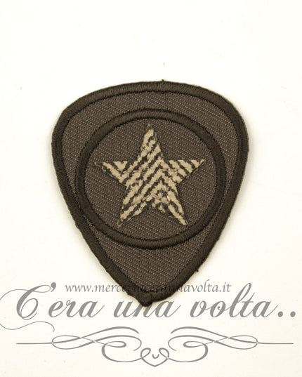 Etichetta termo adesiva plettro con stella