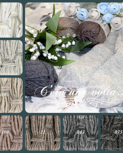 Lana per calzetteria