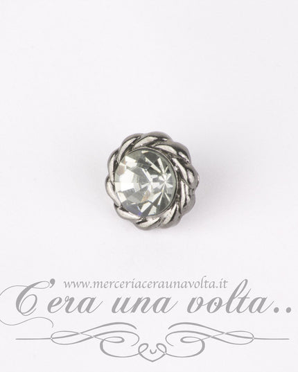 Bottone gioiello fiore