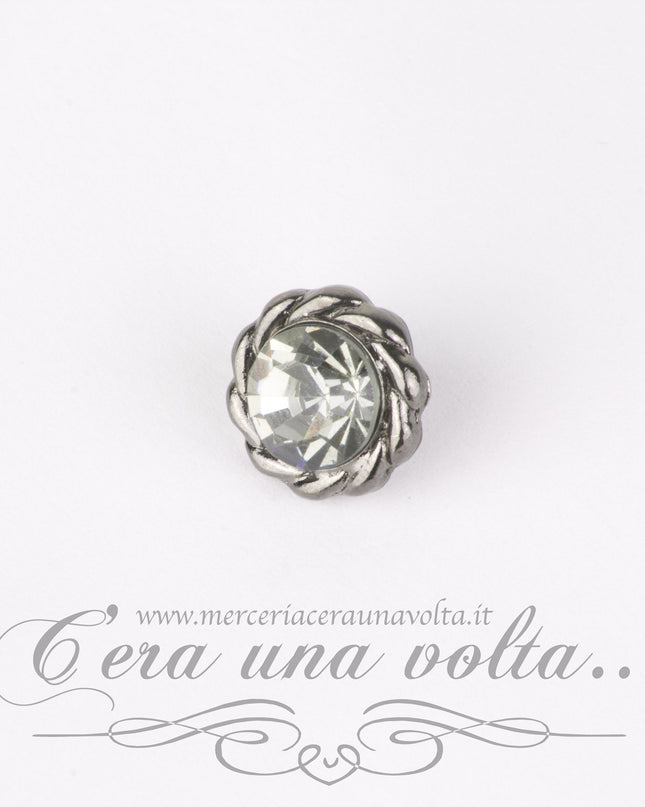 Bottone gioiello fiore