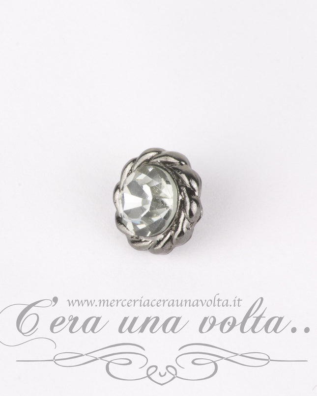 Bottone gioiello fiore
