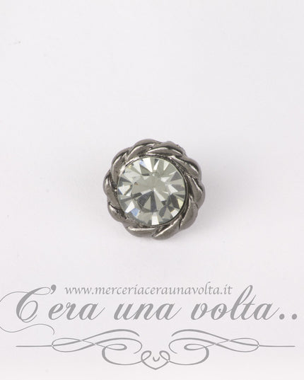 Bottone gioiello fiore