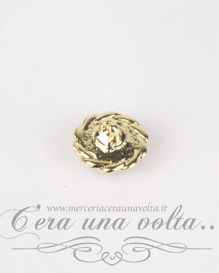 Bottone gioiello fiore Rosso