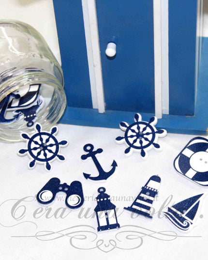 Set 12 Bottoni Creativi Summer