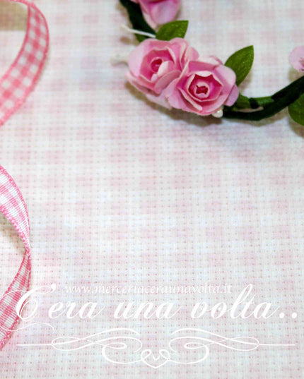 Tela Aida pretagliata stampata 5,5 pti/cm - 14 ct Vicky