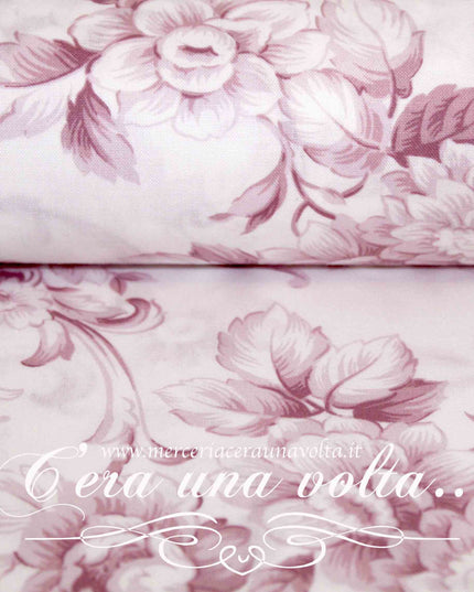 Tessuto Sanderson Flower Antique Pink