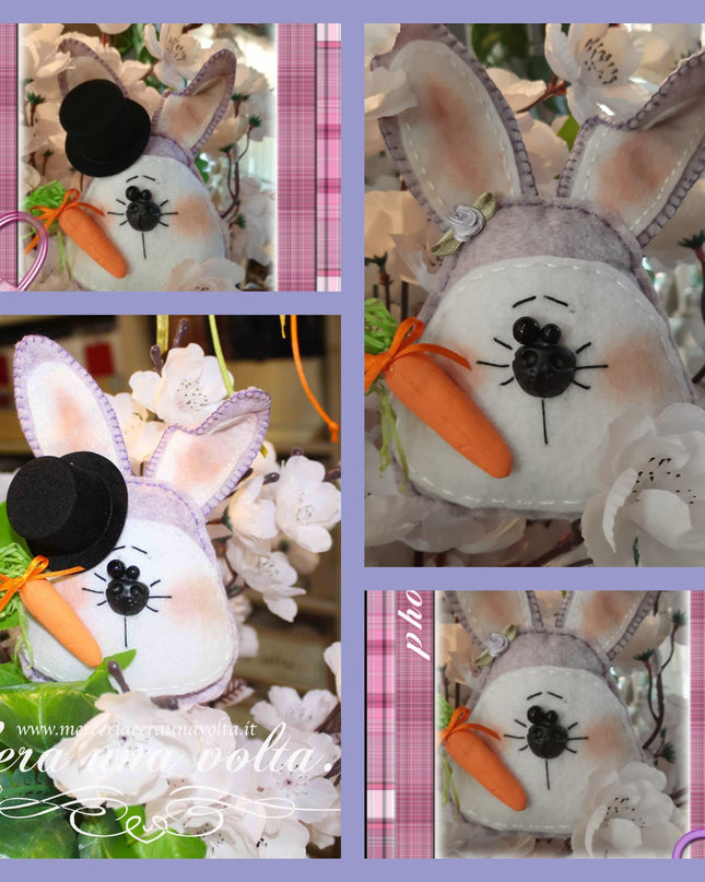 Cartamodello Spring Bunnies