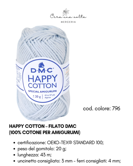 Happy Cotton – Filato DMC (100% cotone per amigurumi)