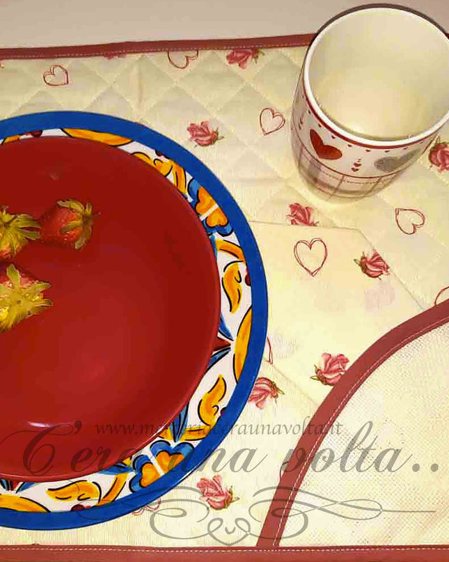 Tovaglietta americana da ricamare